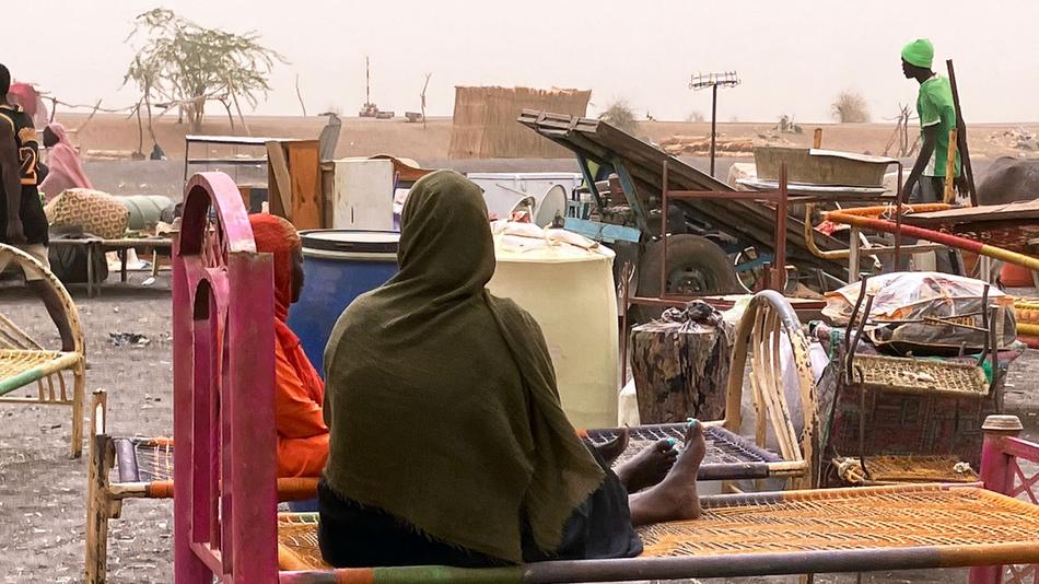 Flüchtlinge aus dem Sudan