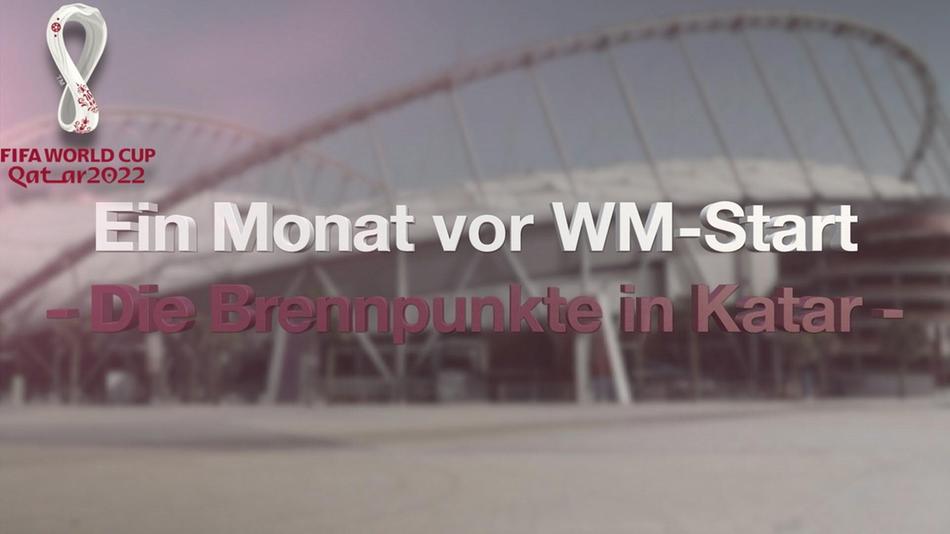Die Austragung der Fußball-WM 2022 im Wüstenstaat Katar ist höchst umstritten.